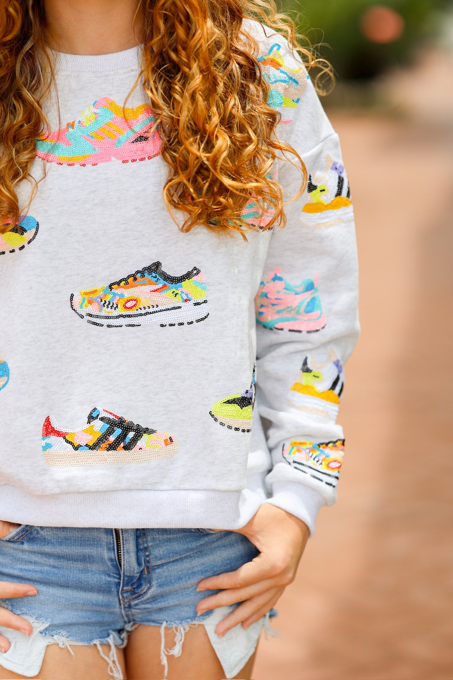 KIDS QOS Sneaker Sweatshirt