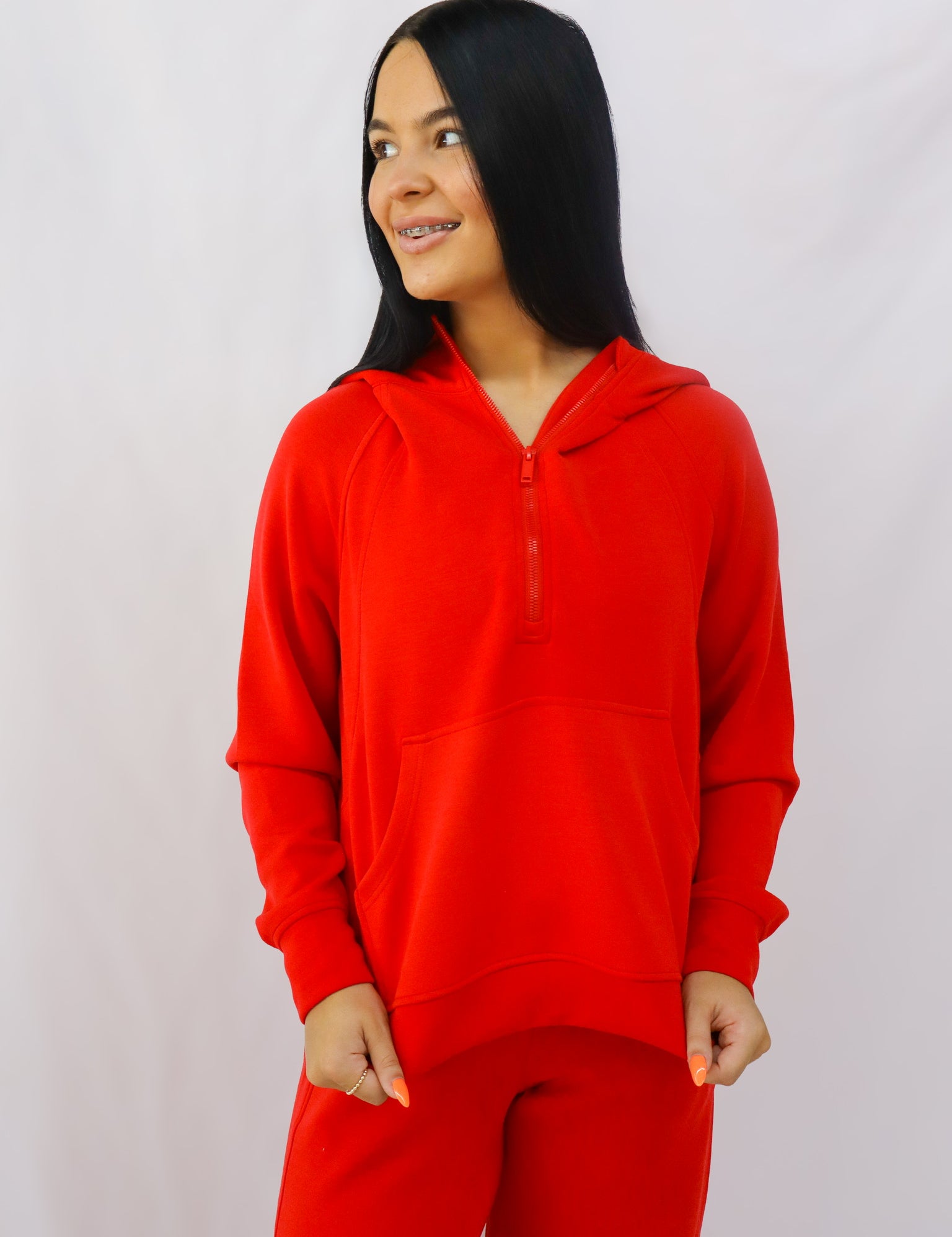 Red Scuba Long Sleeve Jacket
