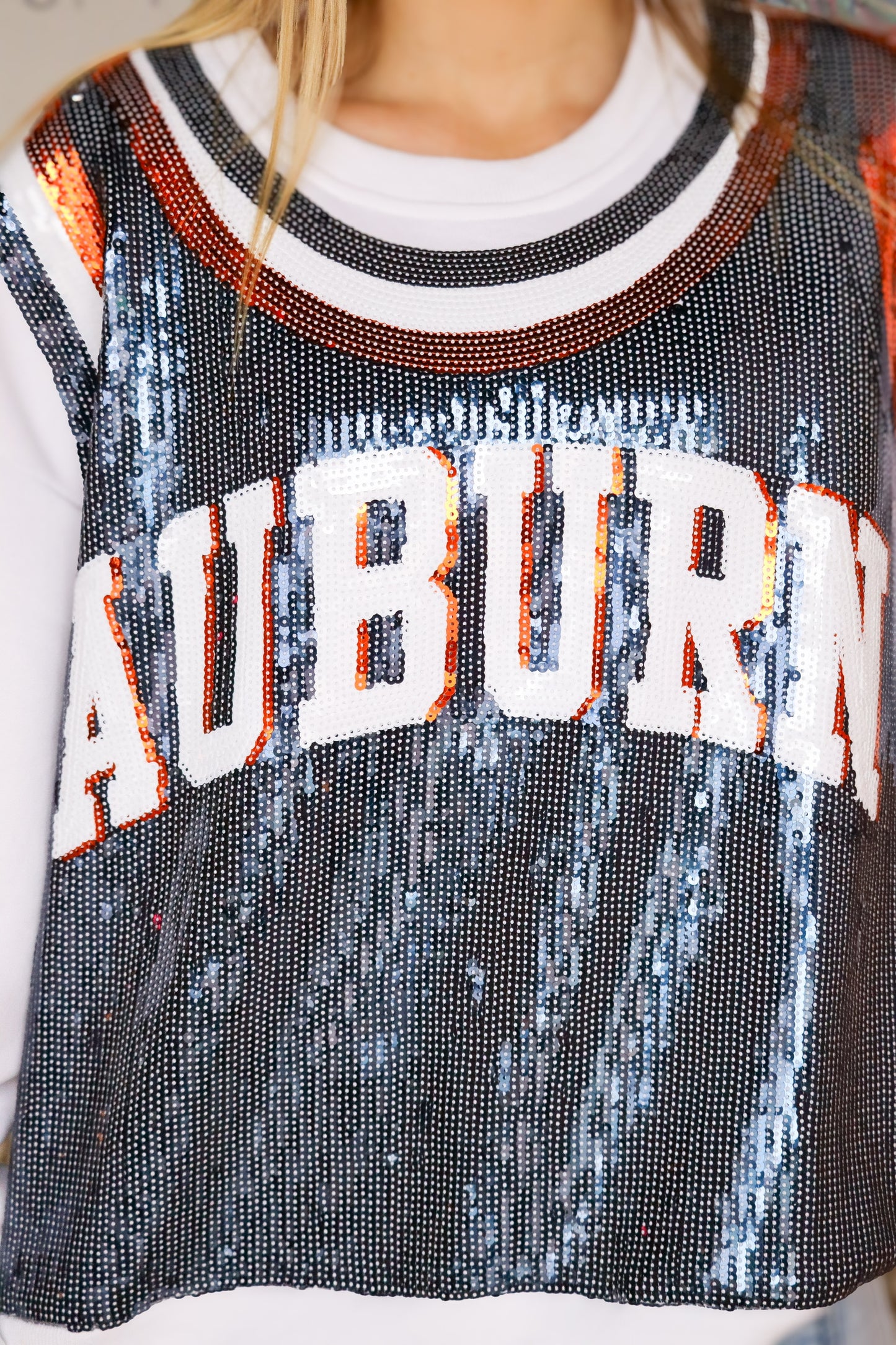 QOS Auburn Jersey Sweatshirt