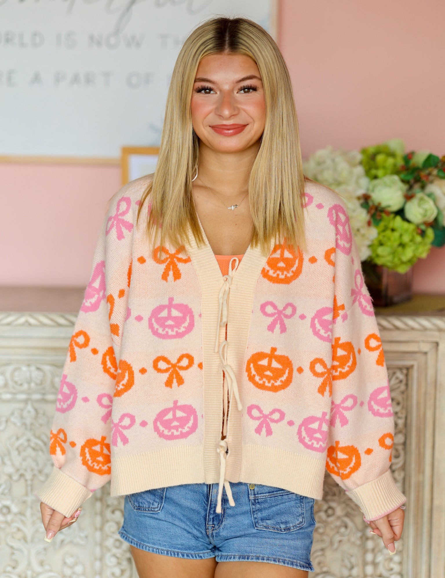Multi-Color Halloween Cardigan