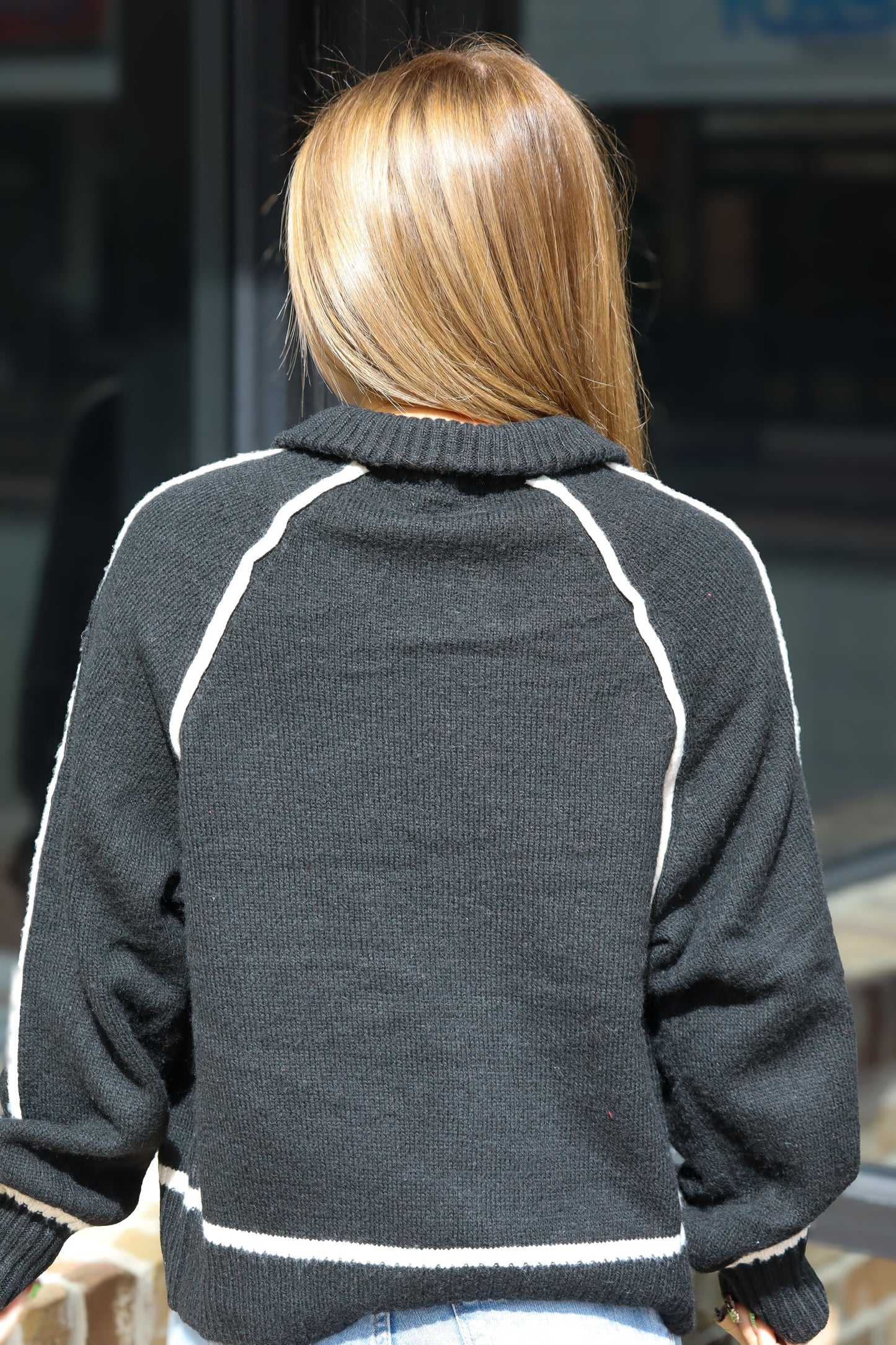 Alps Half Zip Sweater