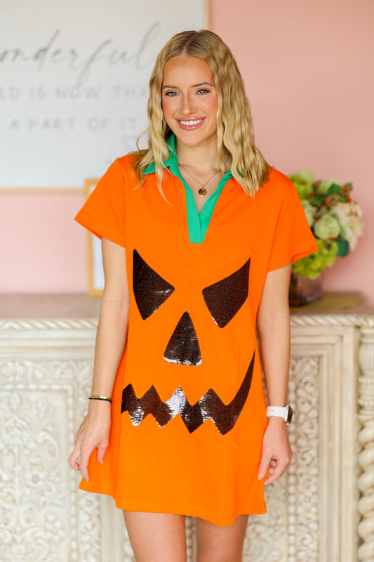 QOS Pumpkin Dress