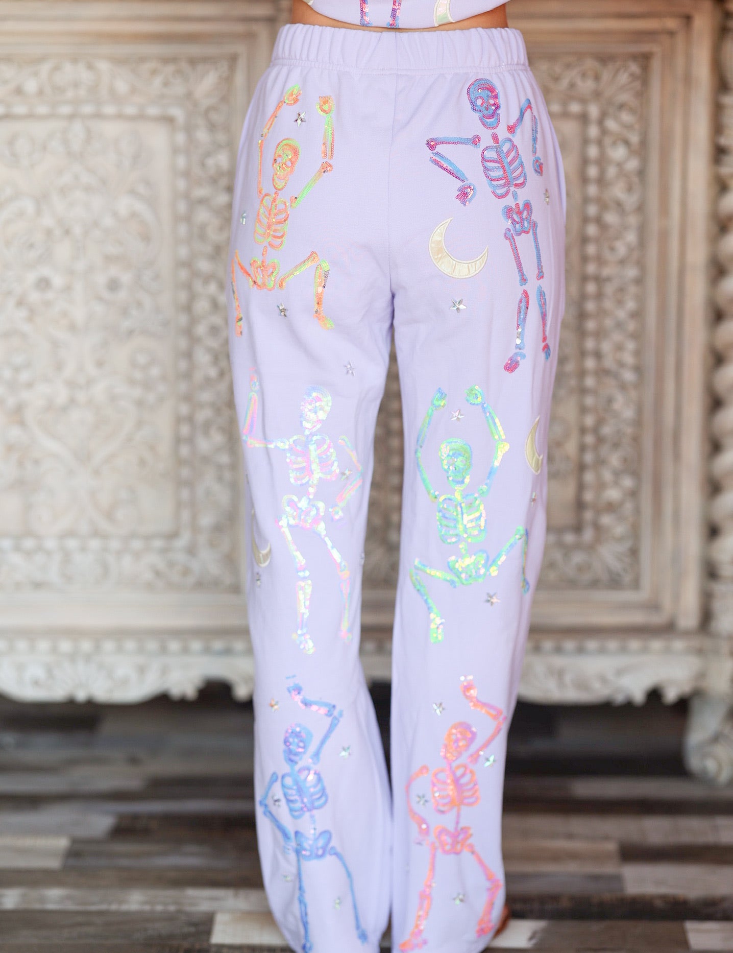 QOS Dancing Skeleton Sweatpant