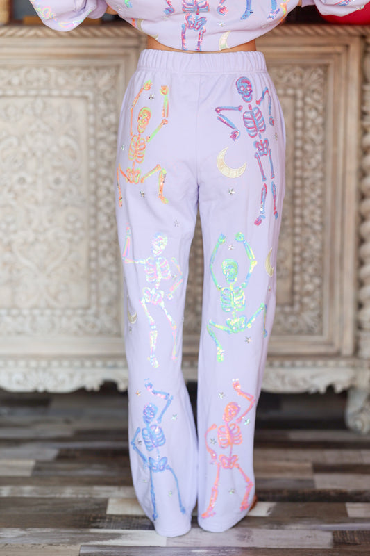 QOS Dancing Skeleton Sweatpant