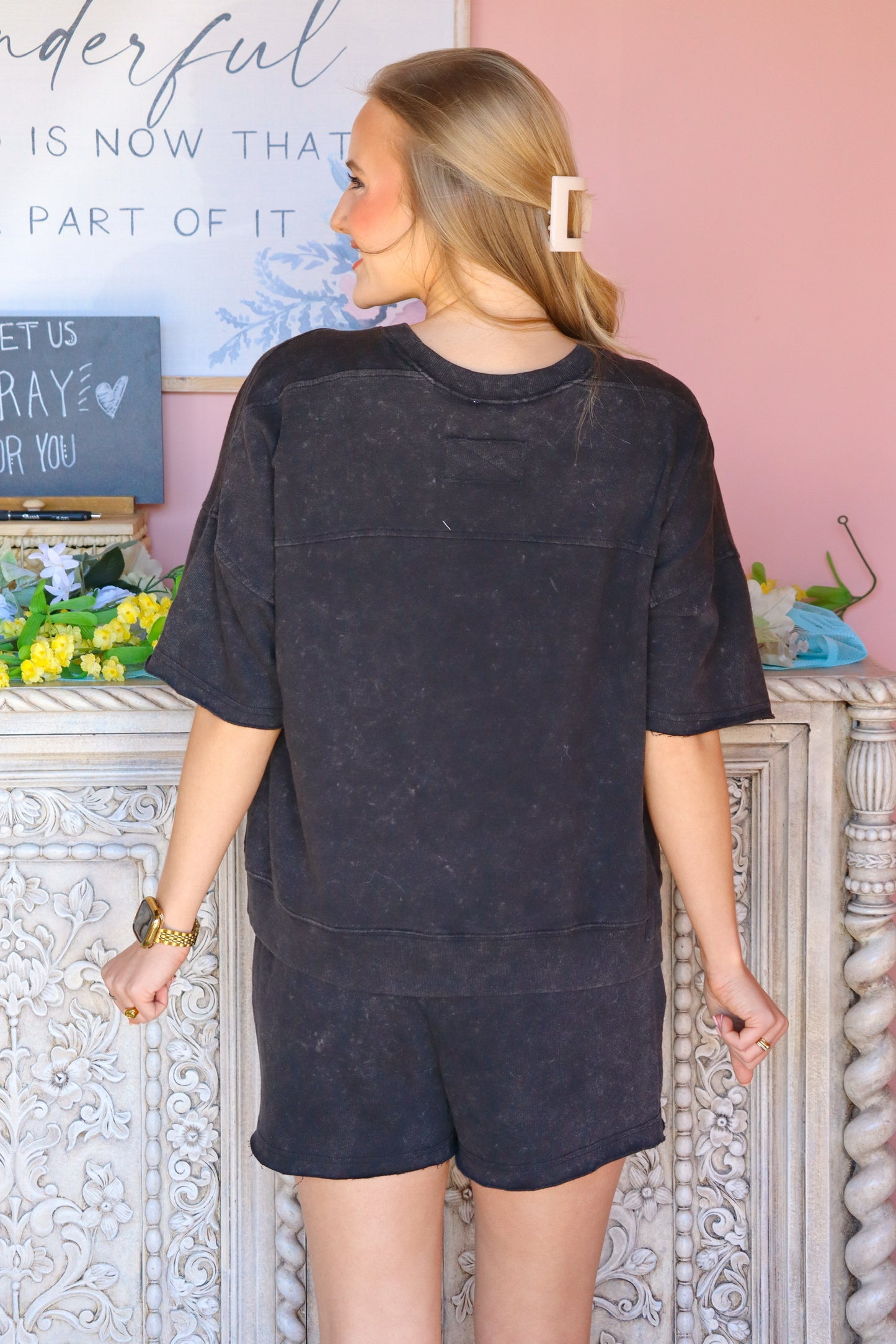 Cozy Black Lounge Set