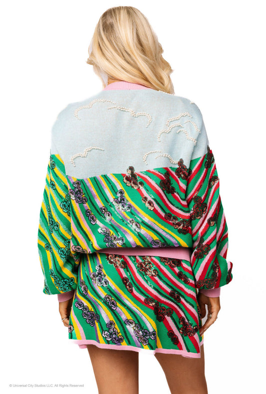 QOS Wicked Yellow Brick Road To Oz Cardigan