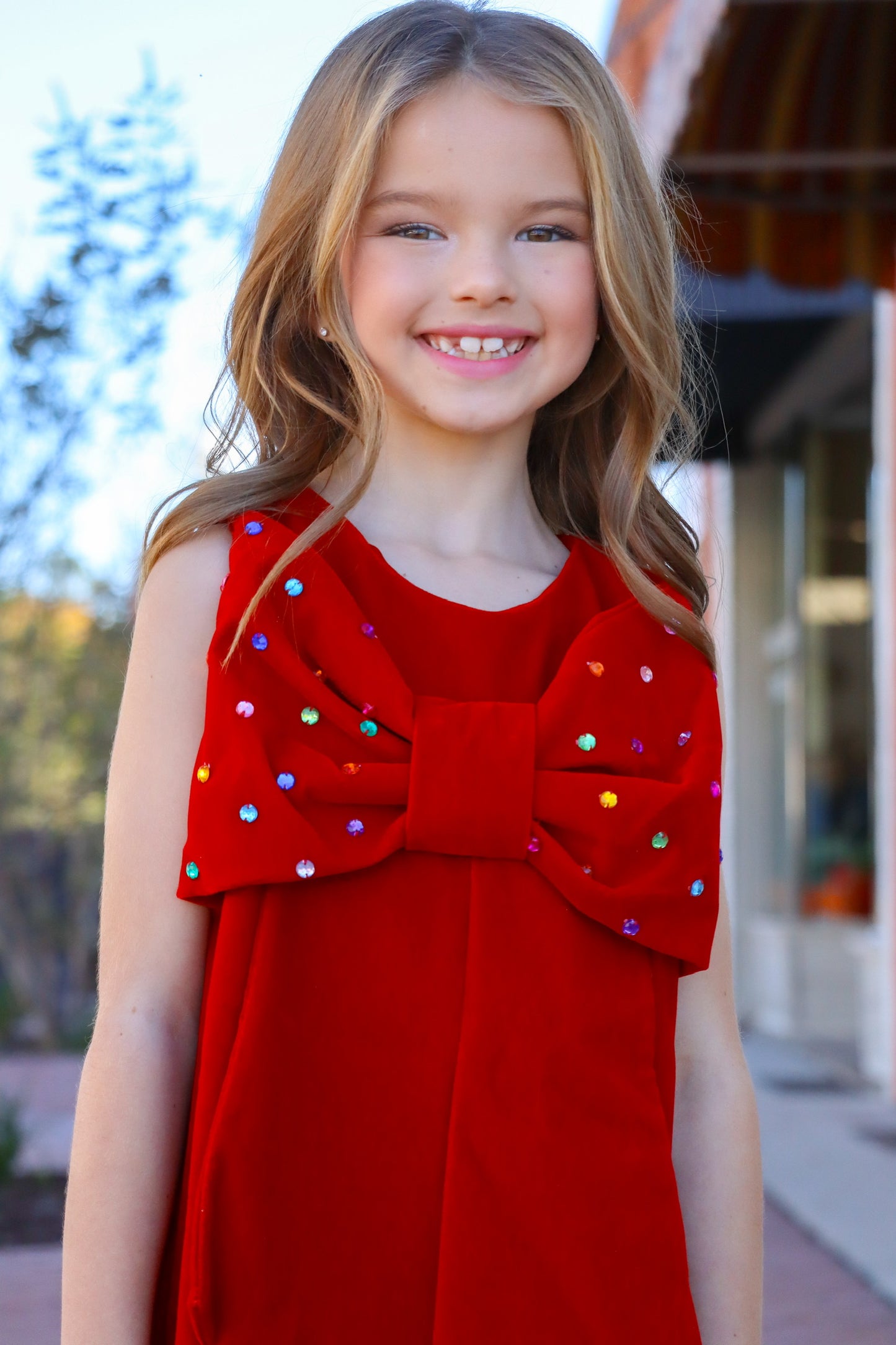 Kids Scarlet Gem Dress