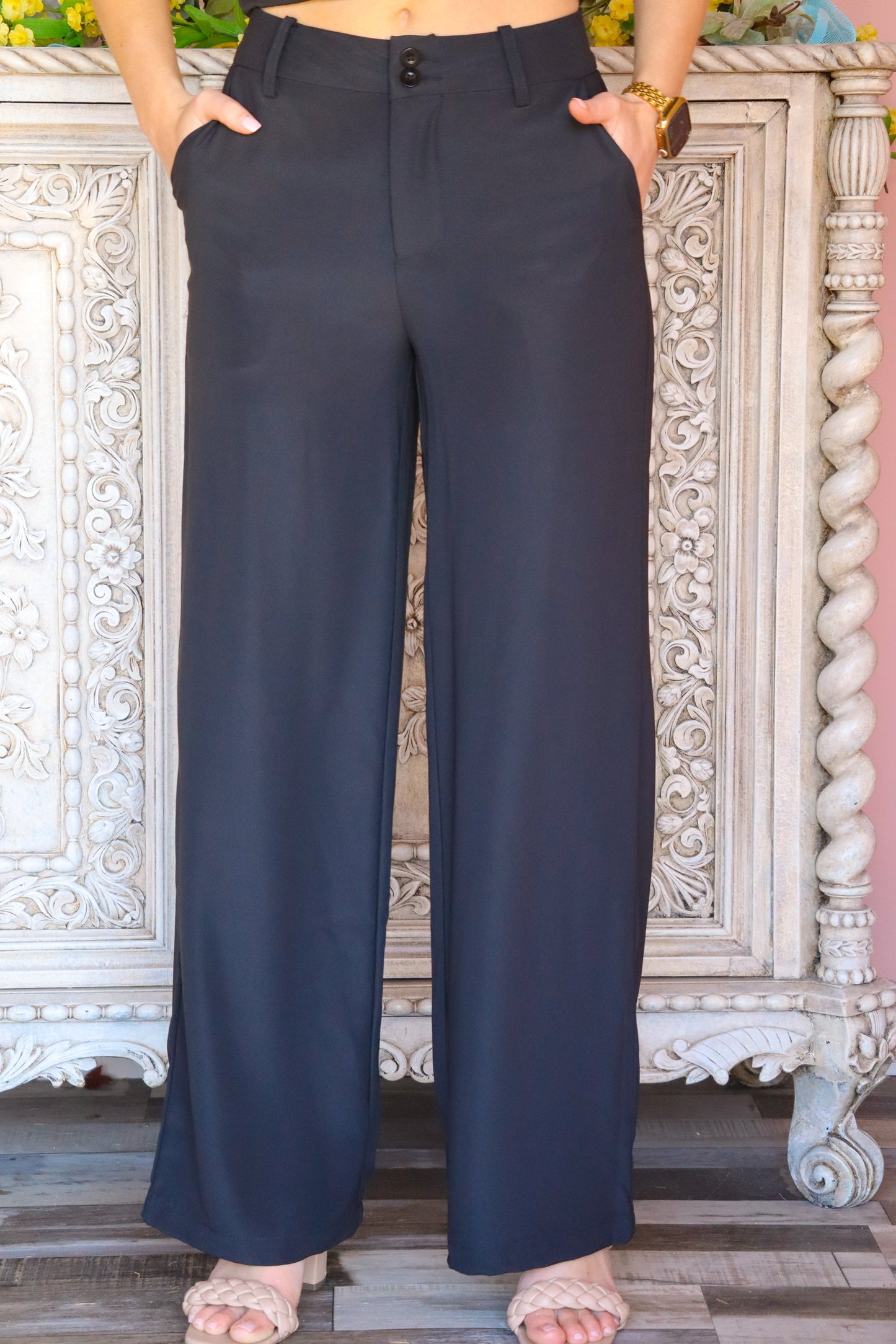 Black Power Suit Set