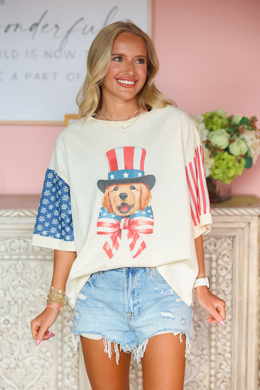 American Puppy Tee