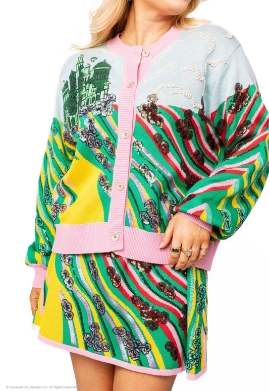 QOS Wicked Yellow Brick Road To Oz Cardigan