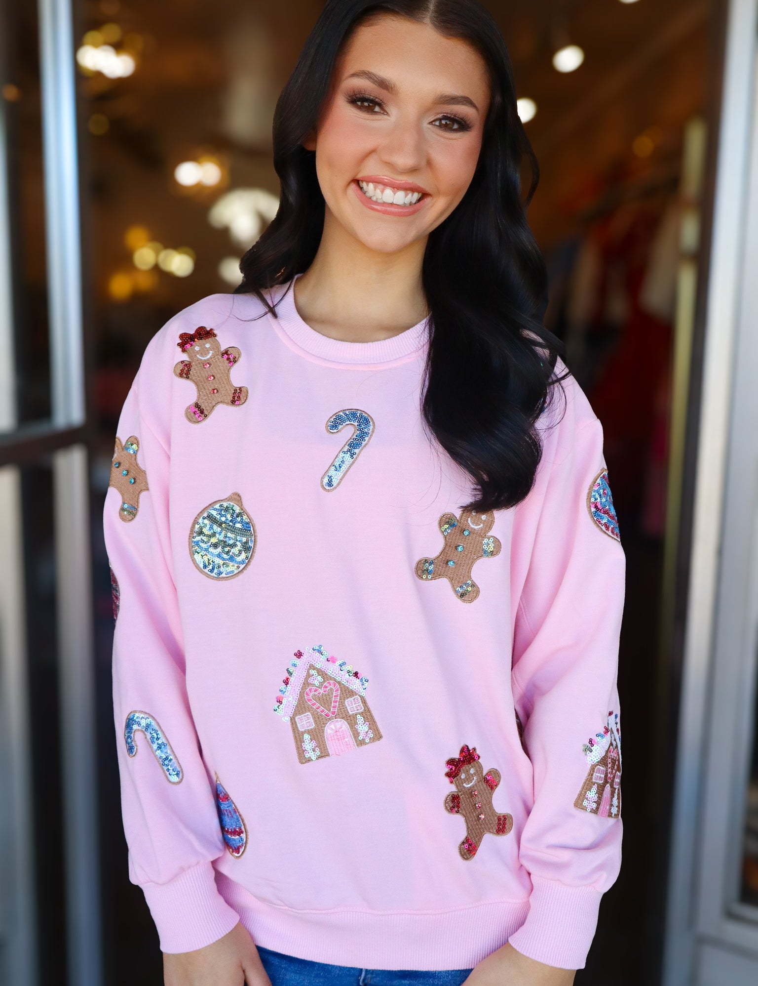 Sarah Gingerbread Sweatshirt