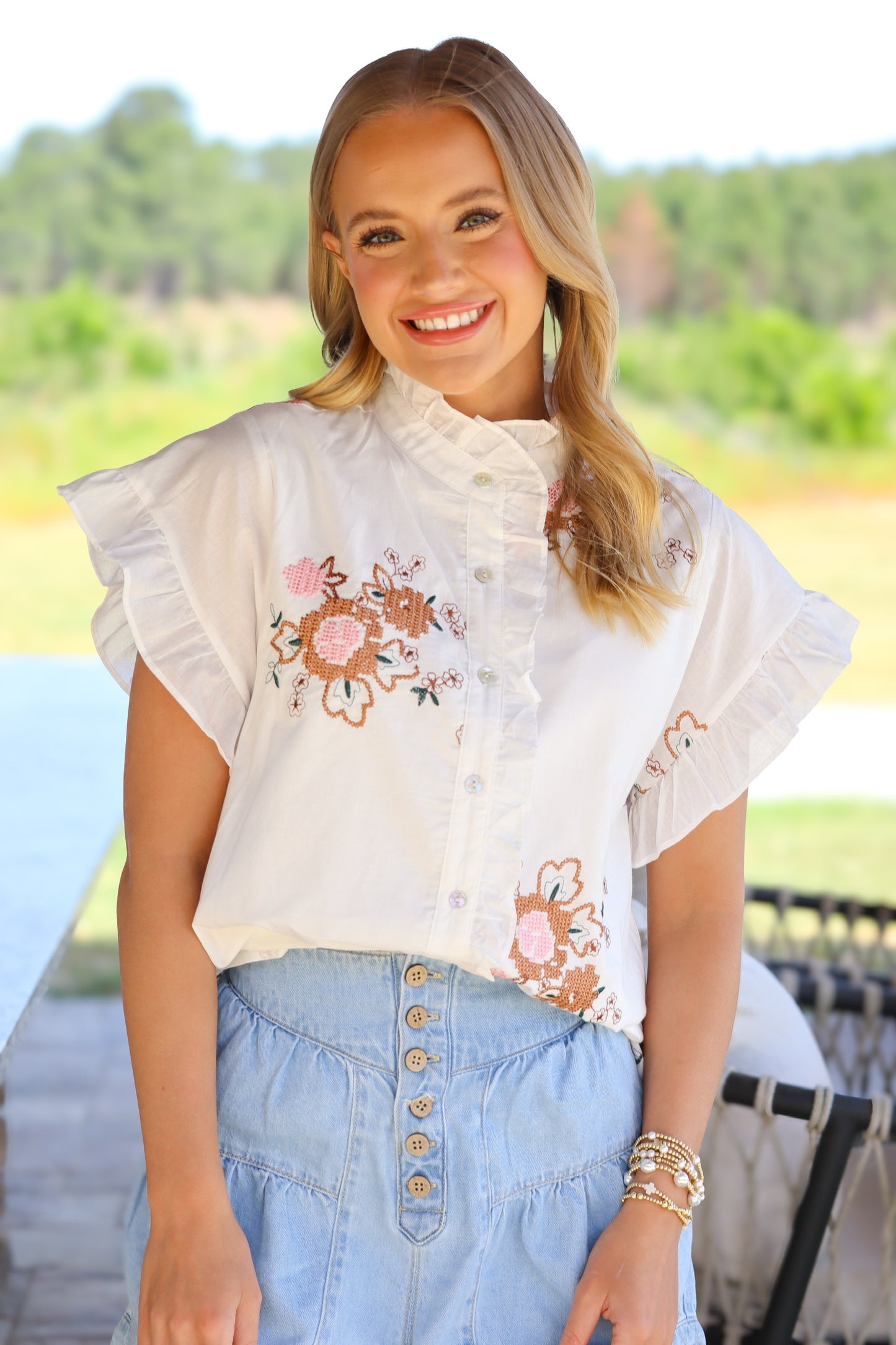 Off White Classy Top