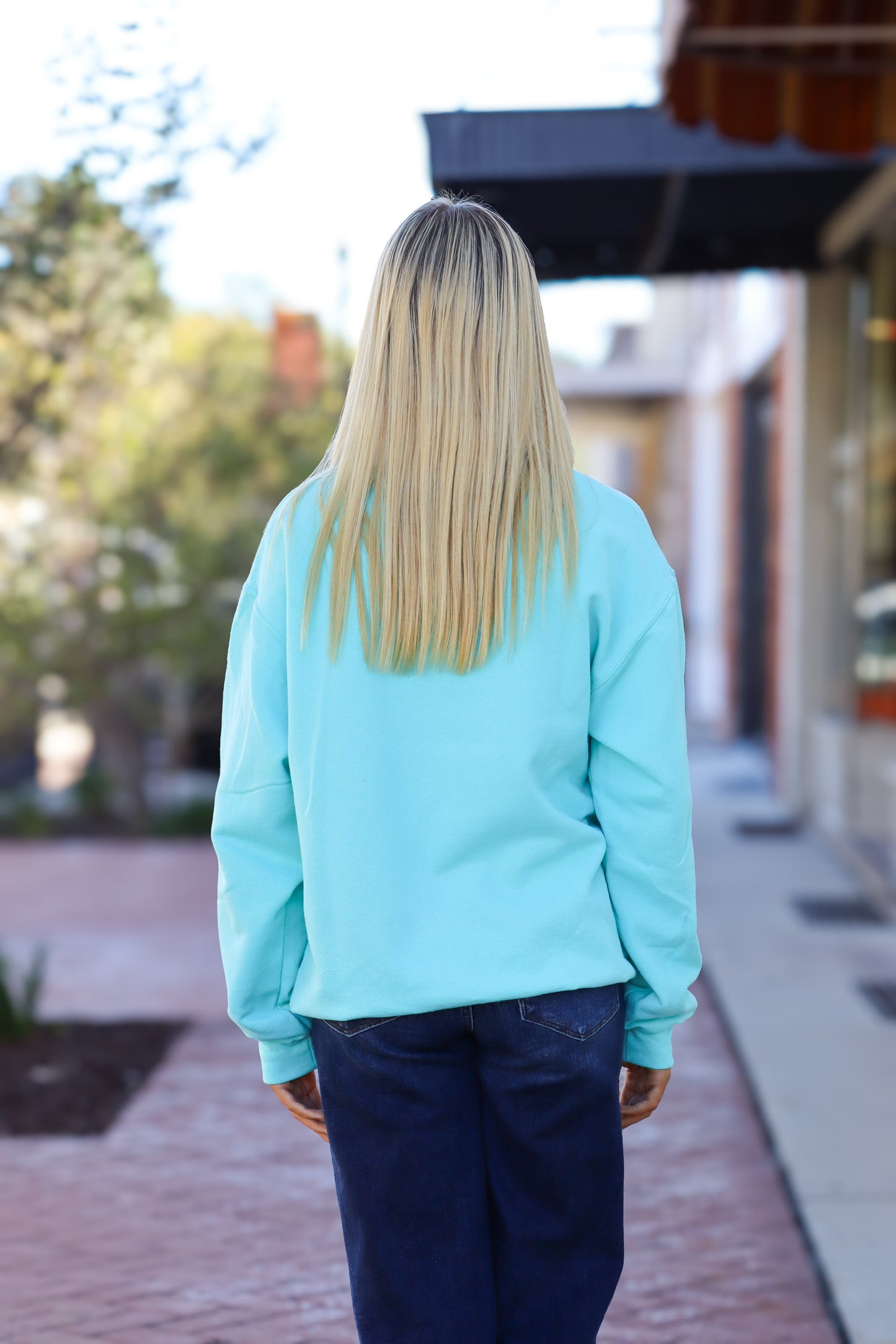 Teal Christmas Sweatshirt