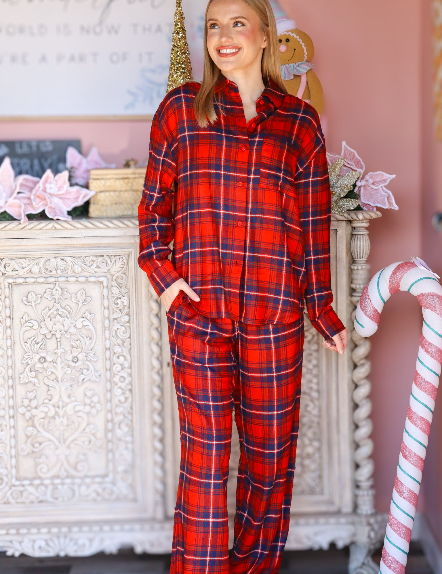 Hangout Plaid Pants