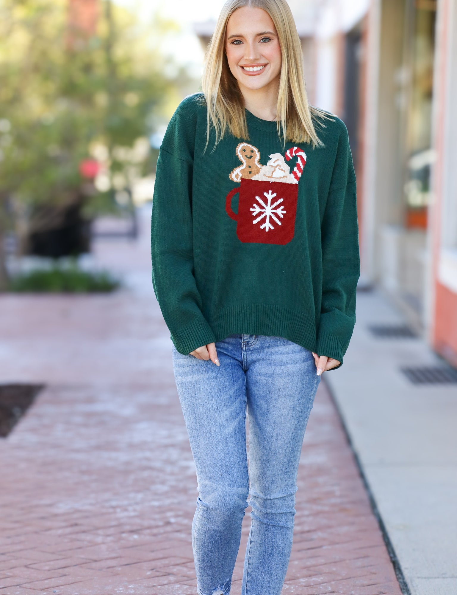 Cozy Gingerbread/Hot Cocoa Sweater