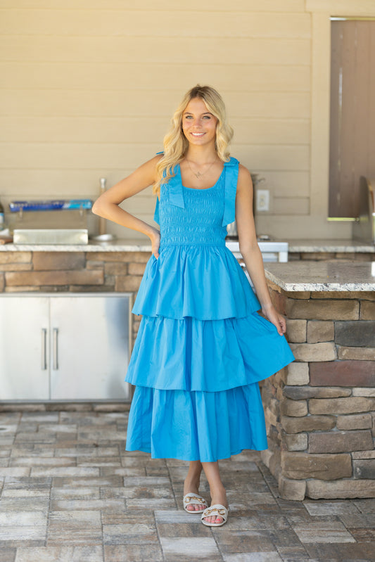 Capri Blue Dress