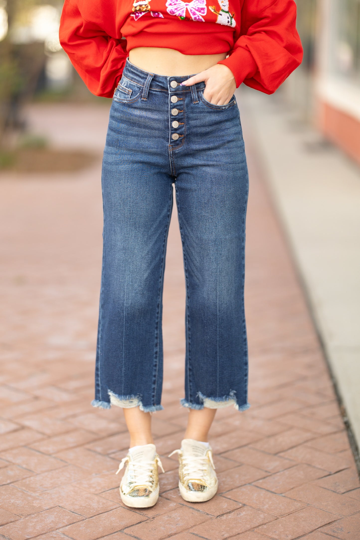 Judy Blue distressed jeans