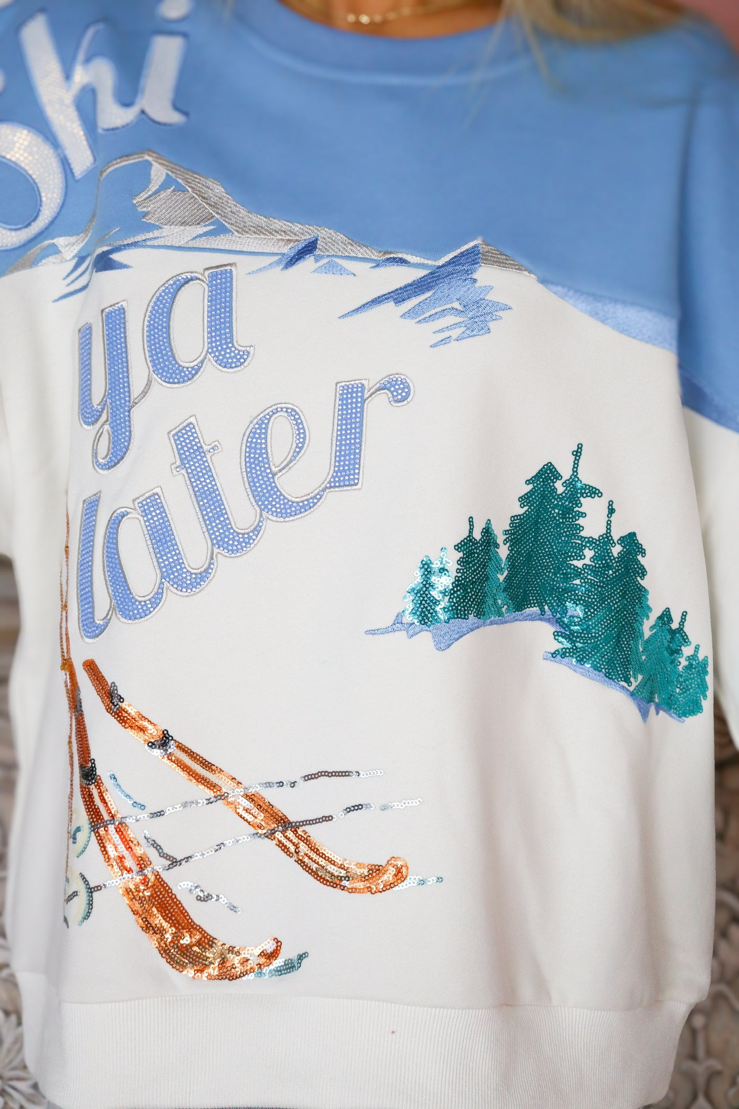 QOS "Ski Ya Later" Sweatshirt