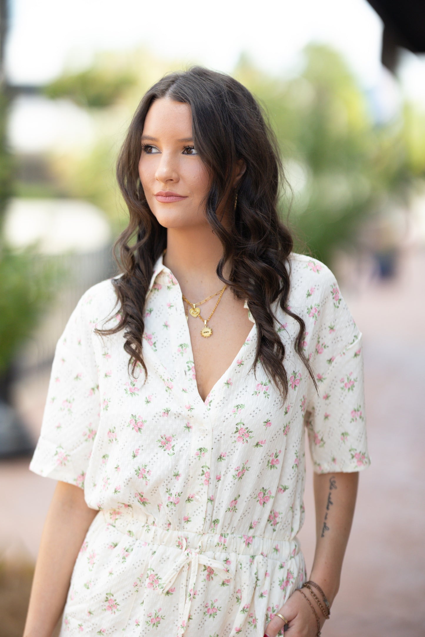 Floral Romper