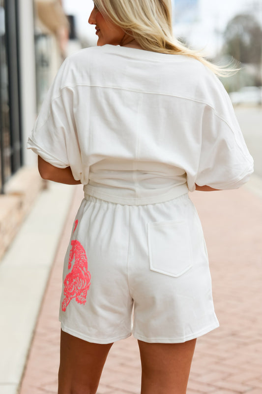 White Tiger Shorts