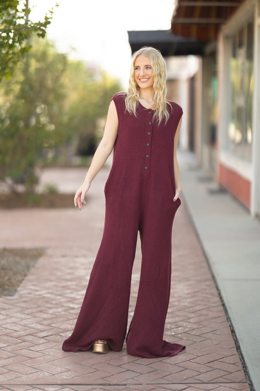 Wine Night Jumpsuit