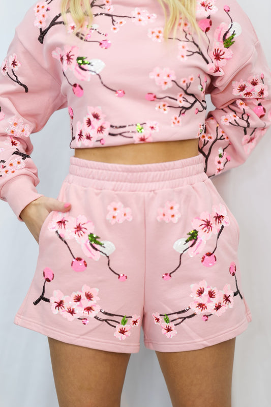Cheery Blossom Shorts