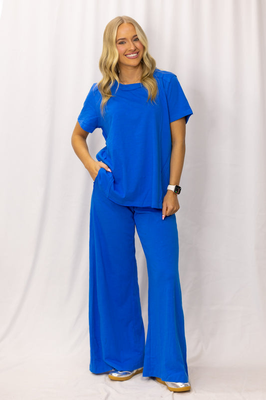 Ocean Blue Lounge Pants