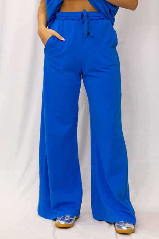 Ocean Blue Lounge Pants