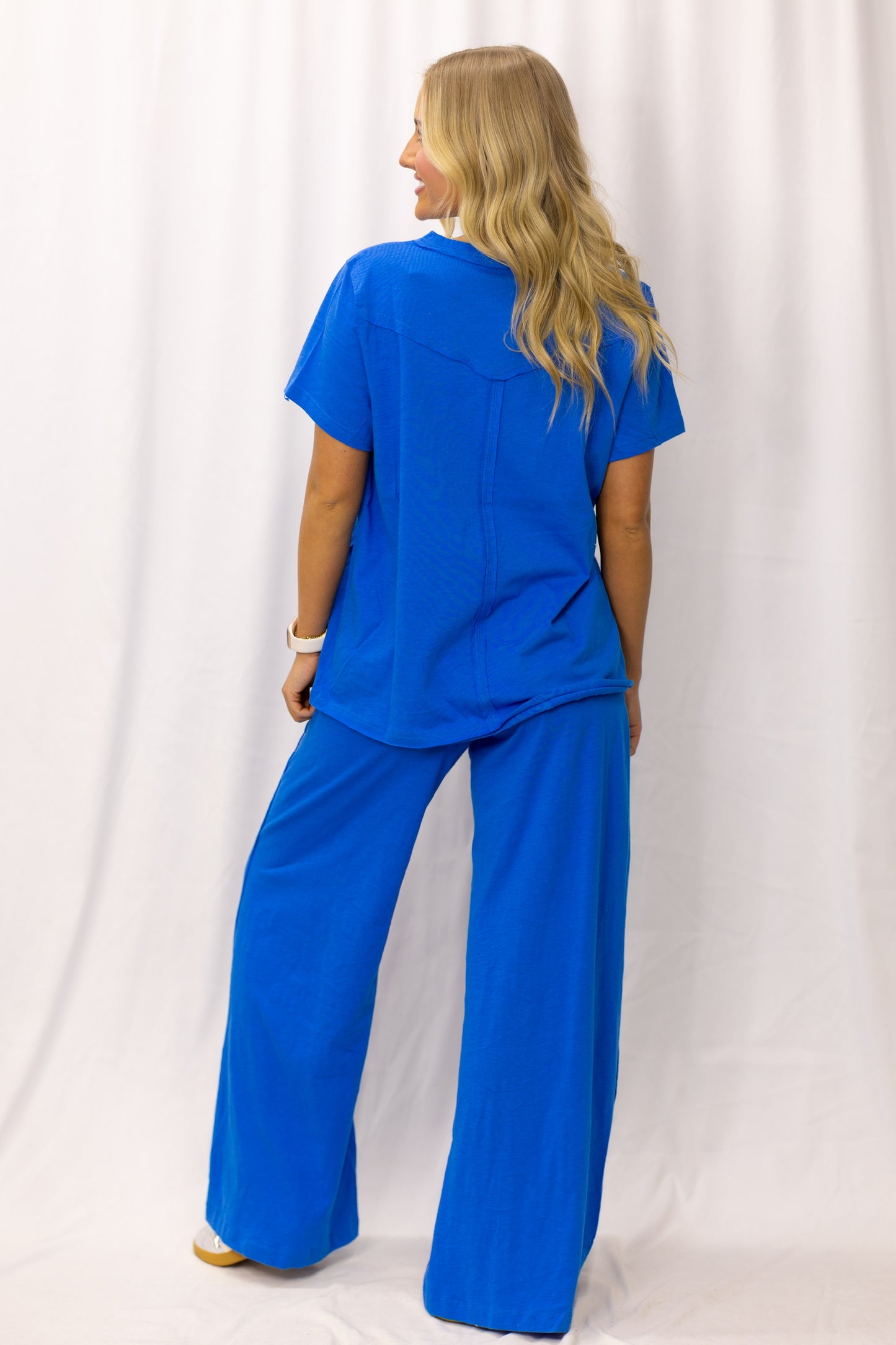 Ocean Blue Lounge Pants