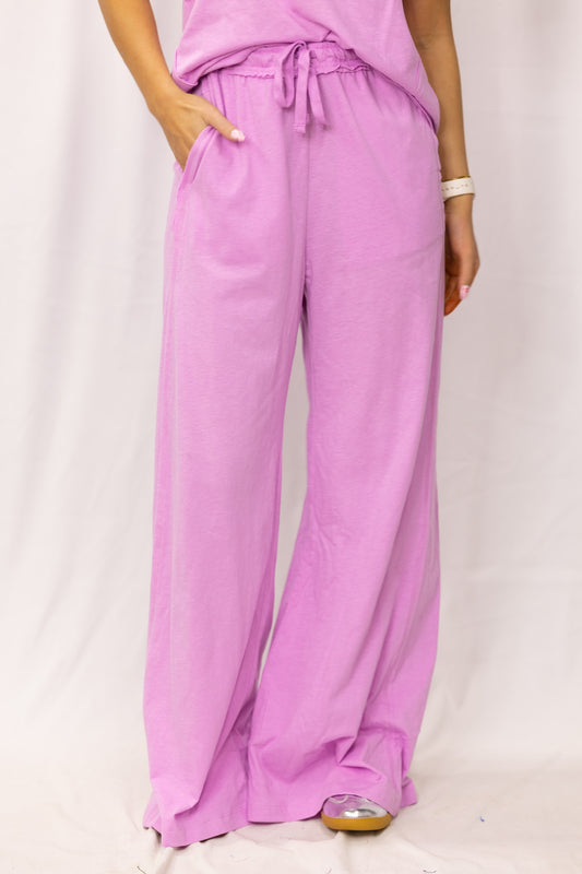 Purple Lounge Pants