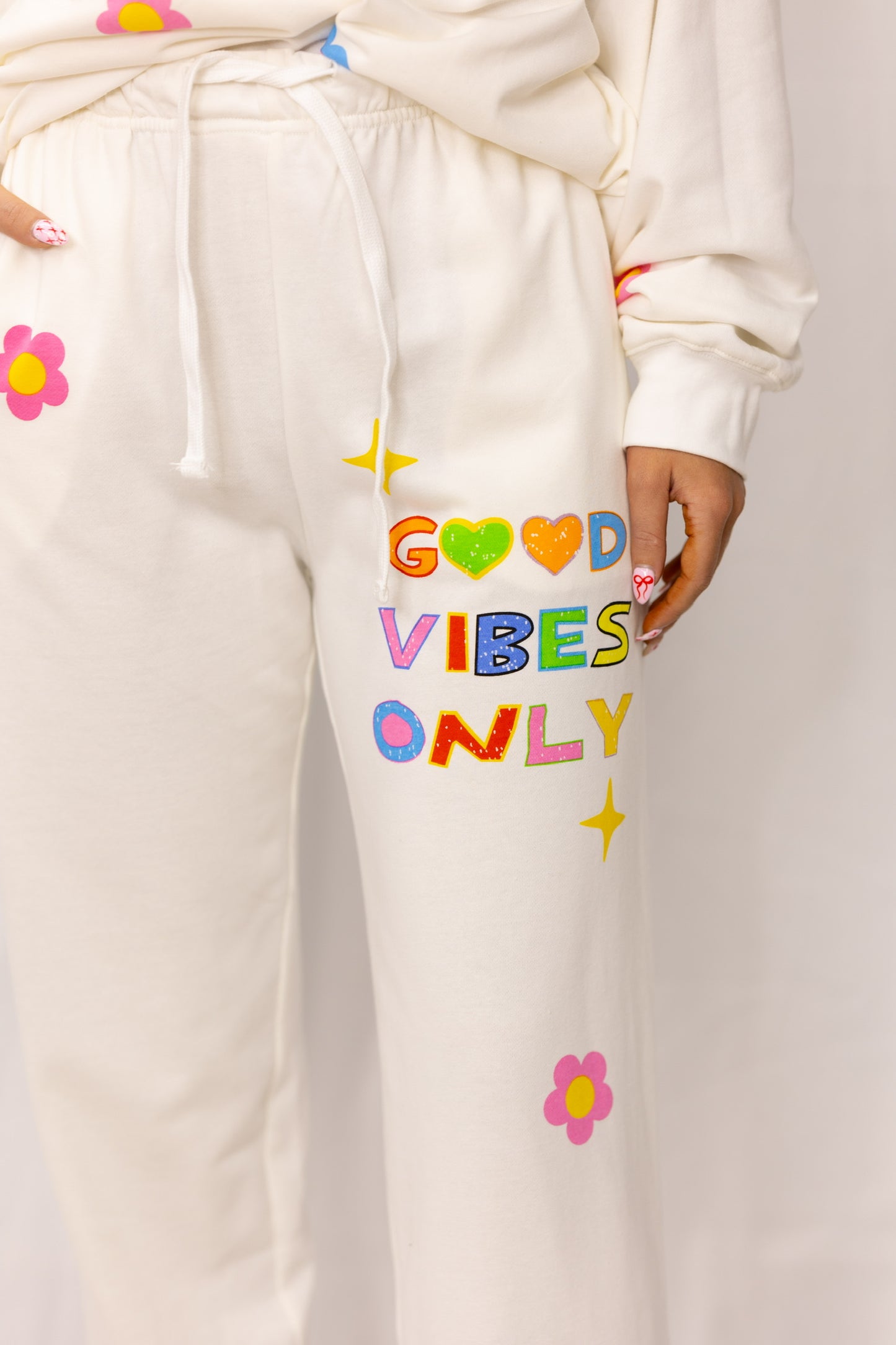 "Good Vibes Only" Sweatpants