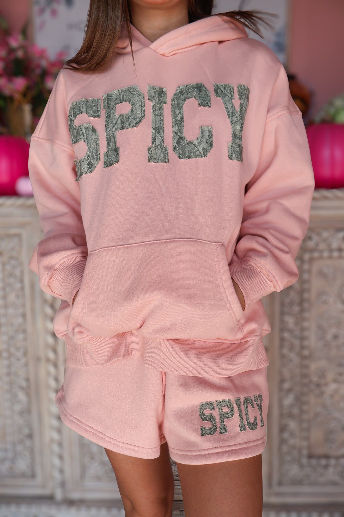 Spicy Camo Sweat Set