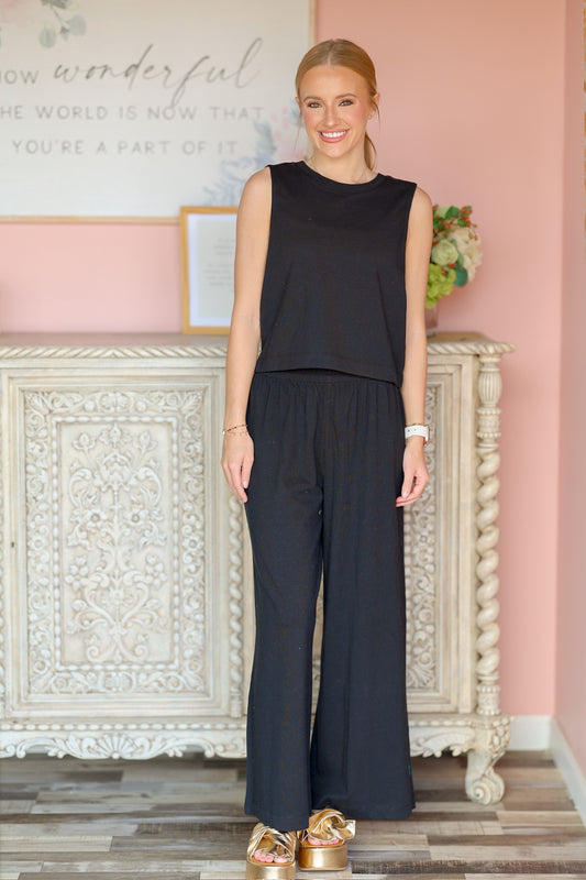Scout Jersey Black Flair Pant