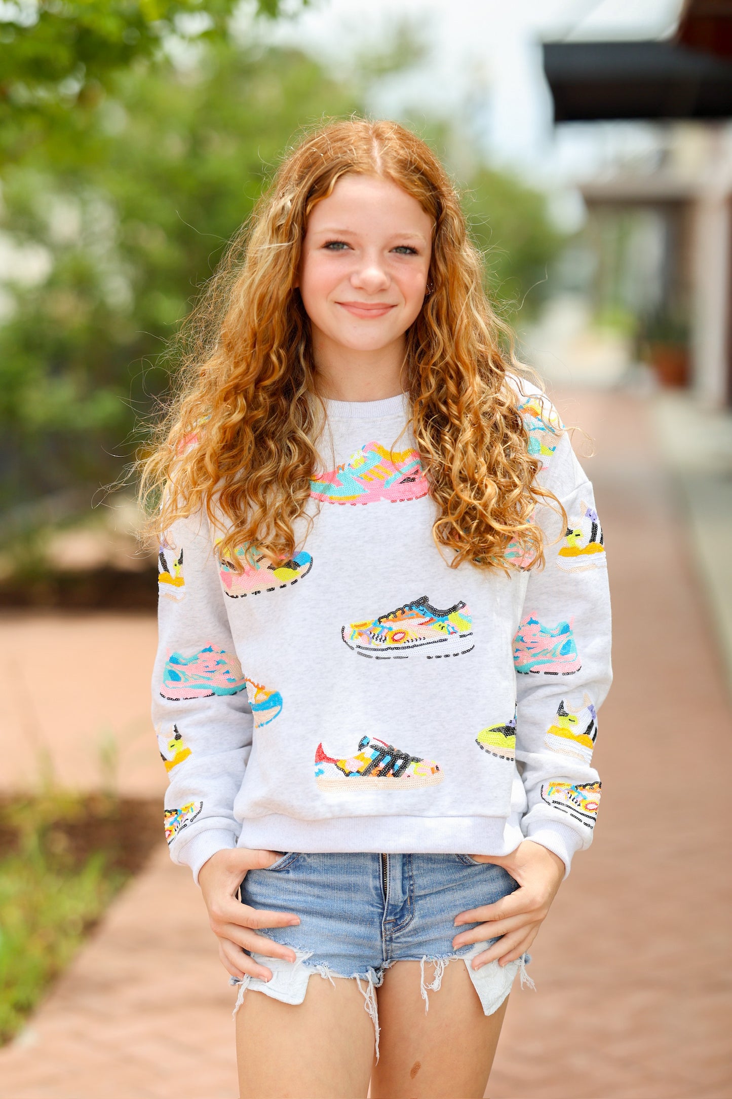 KIDS QOS Sneaker Sweatshirt
