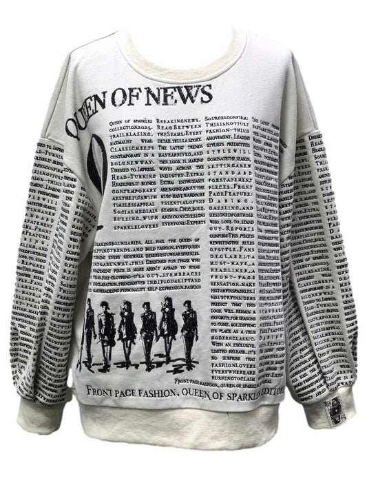 QOS Queen Of News Sweatshirt
