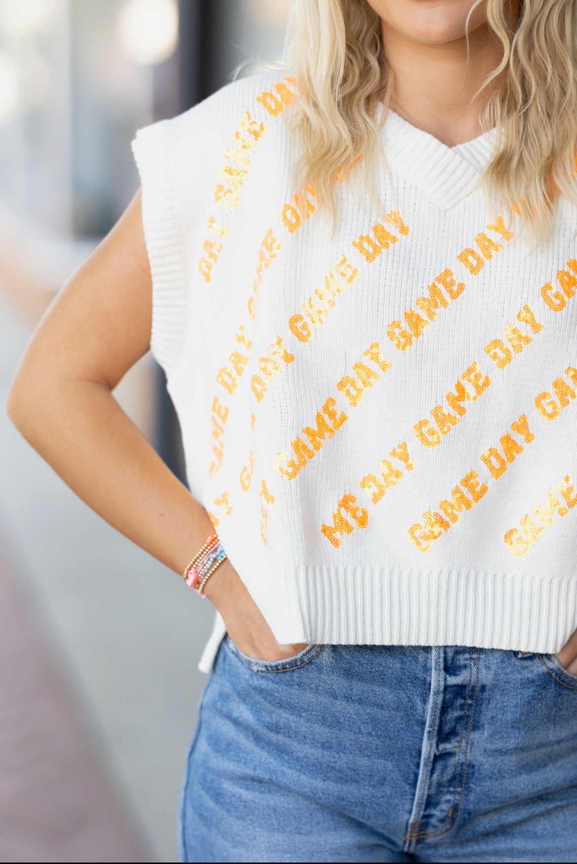 Orange Game Day Vest