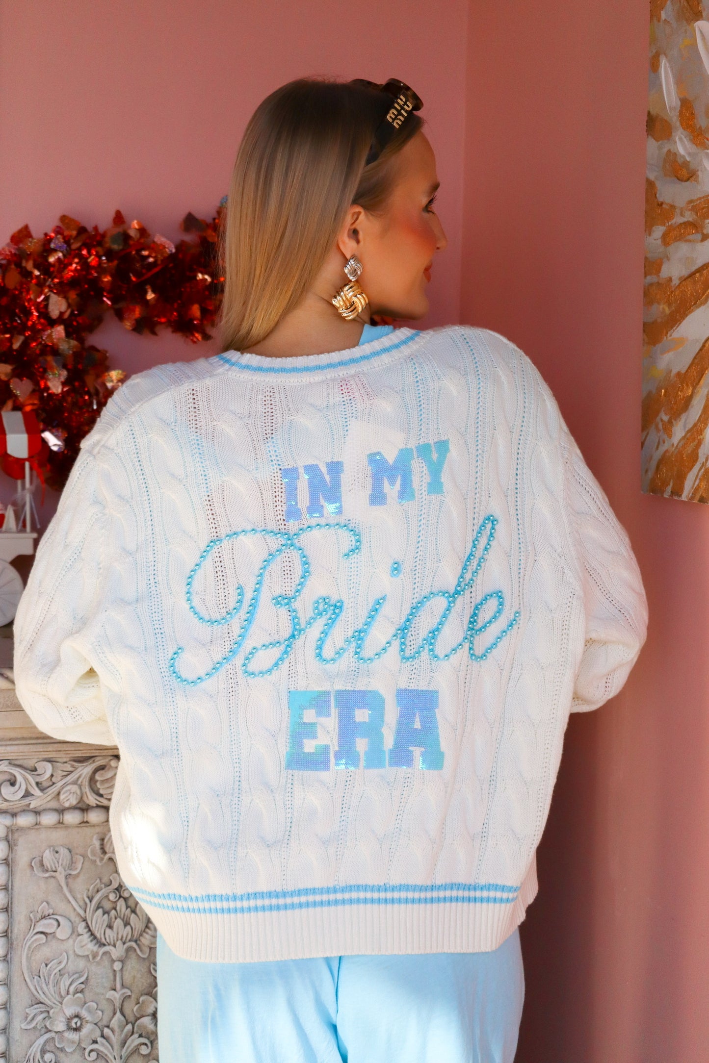 QOS In My Bride Era Cardigan