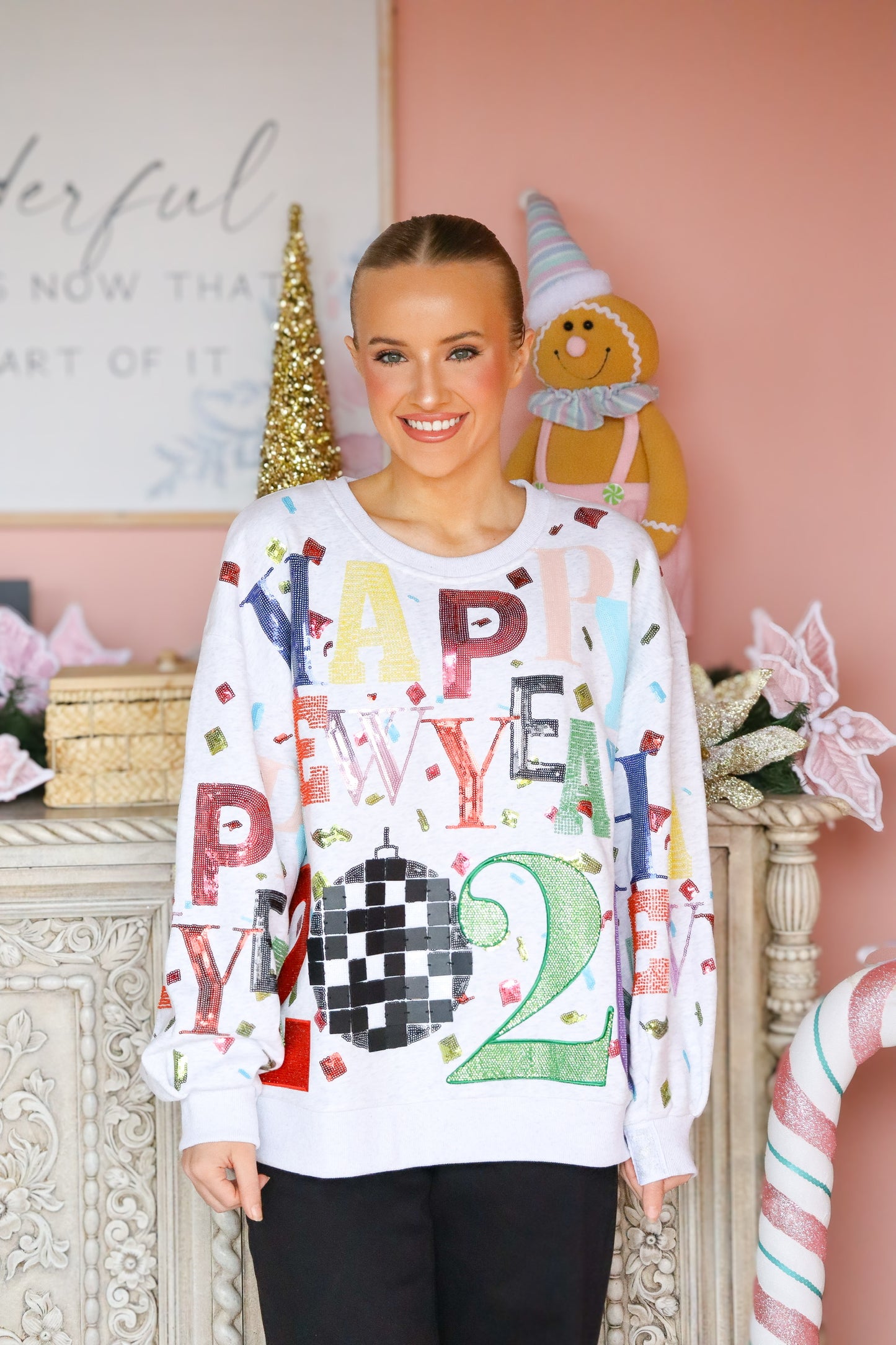 QOS Happy New Year Sweatshirt