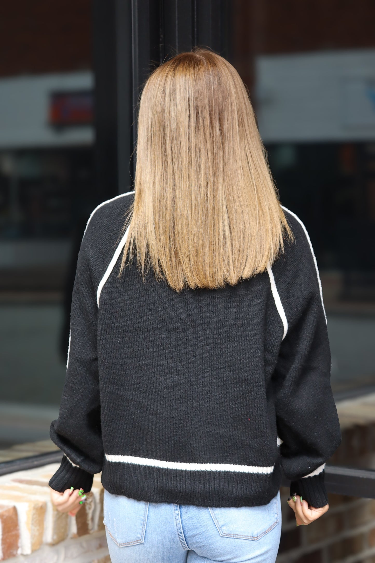 Alps Half Zip Sweater