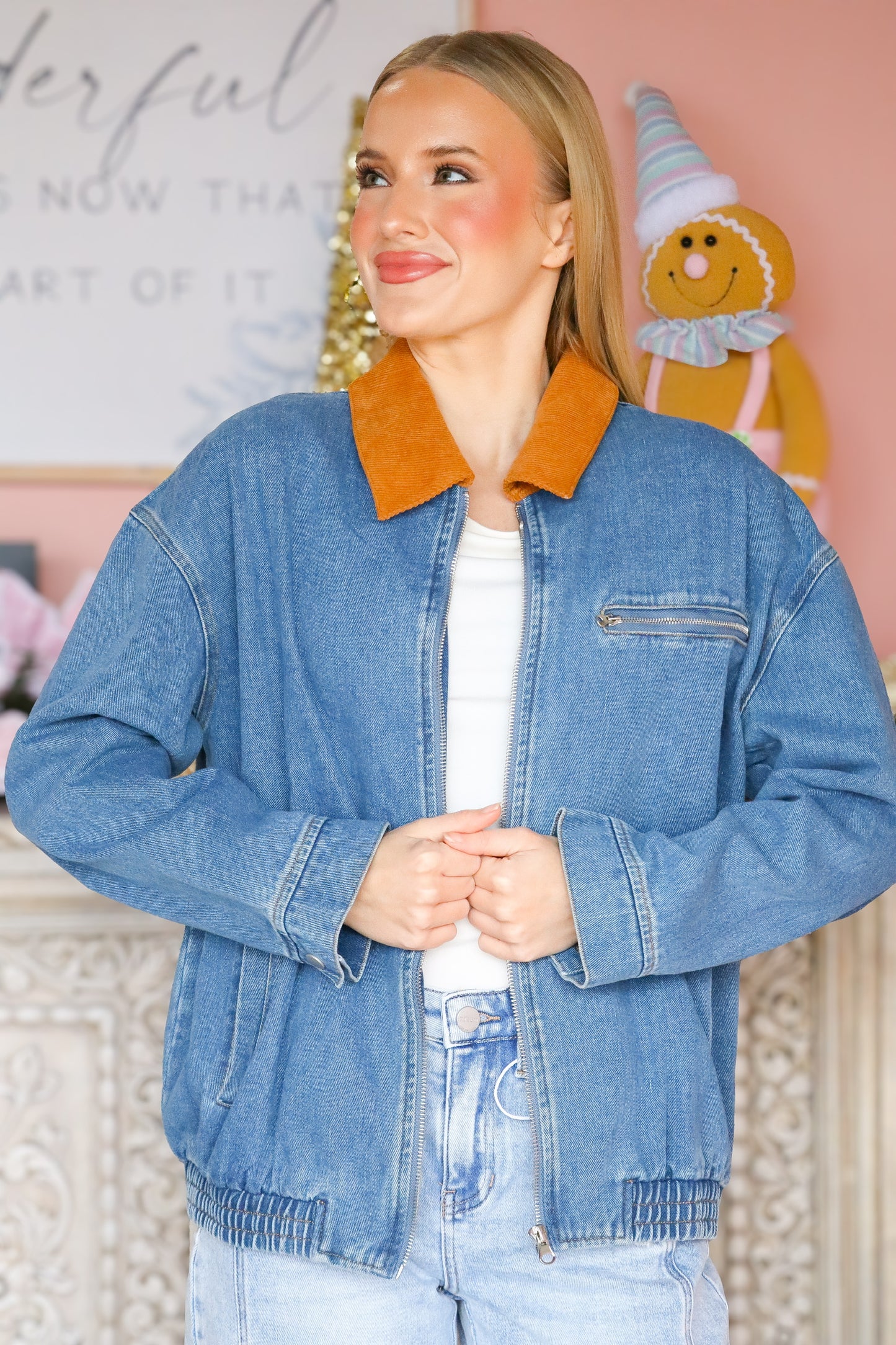 Corduroy & Denim Jacket