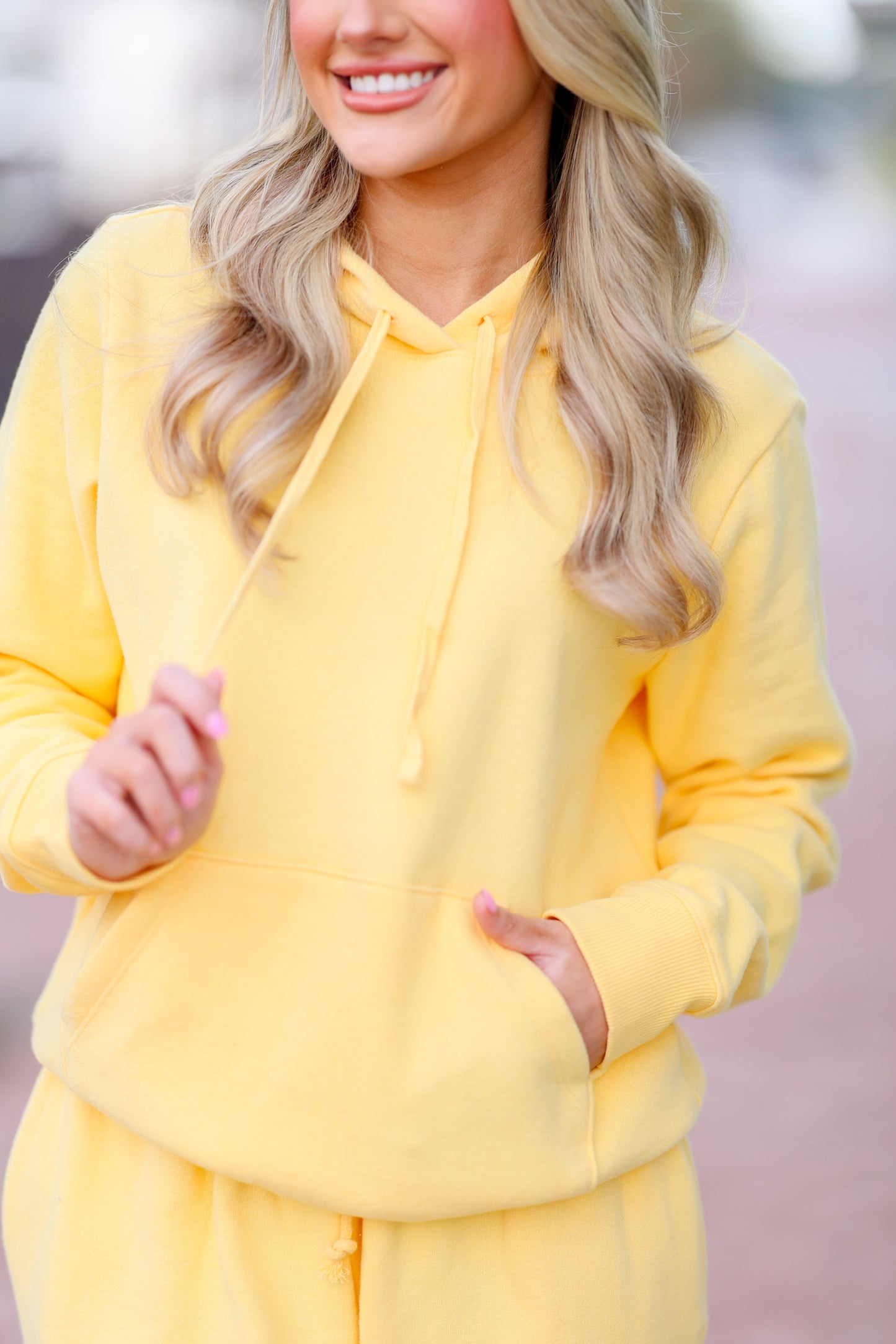 Butter Yellow Hoodie