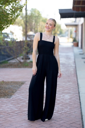 Black Comfy Jumpsuit