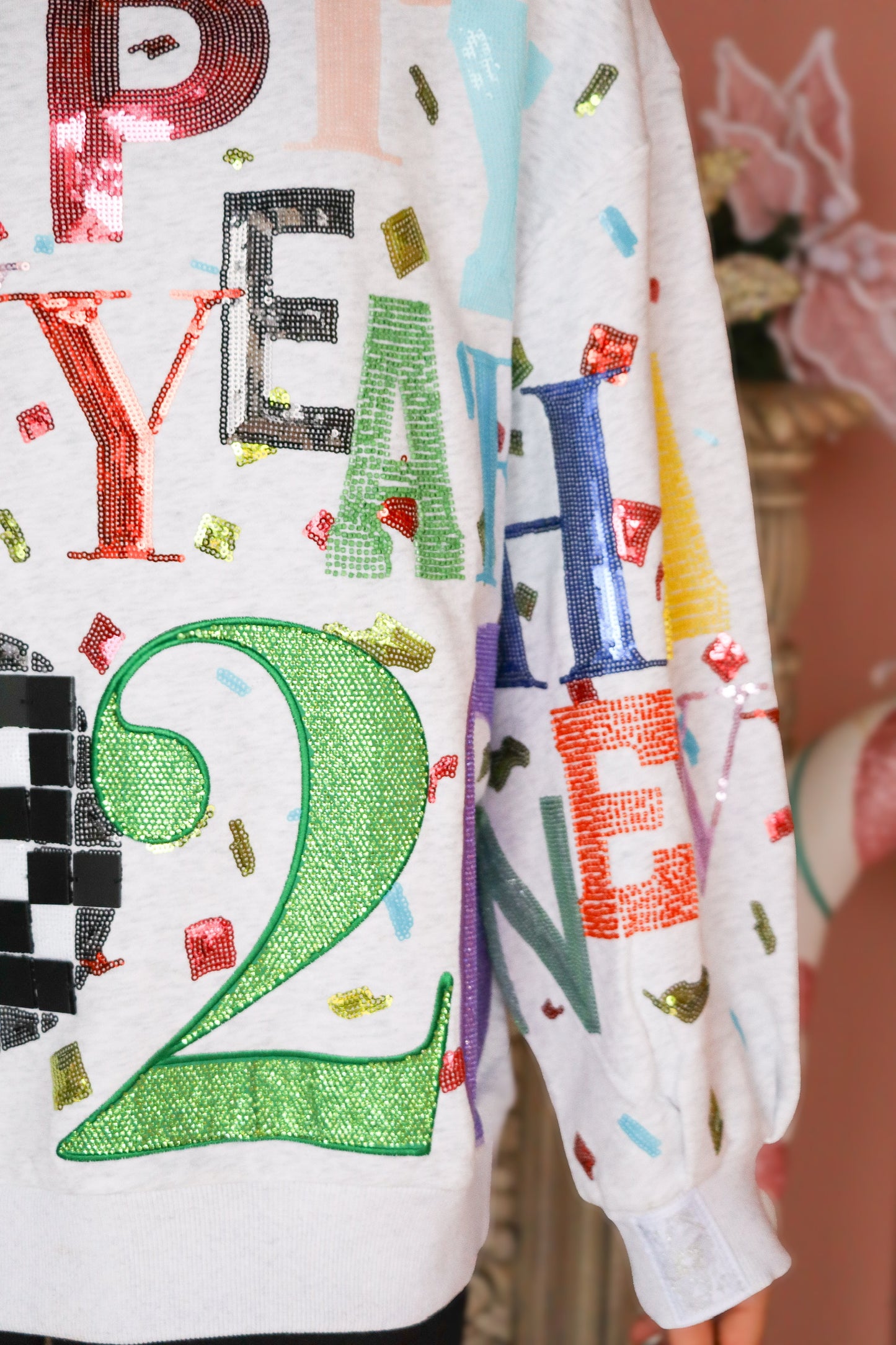 QOS Happy New Year Sweatshirt