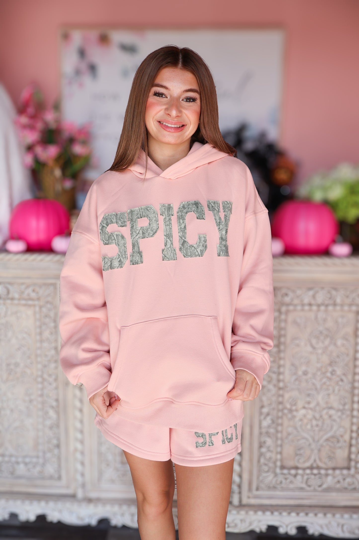 Spicy Camo Sweat Set