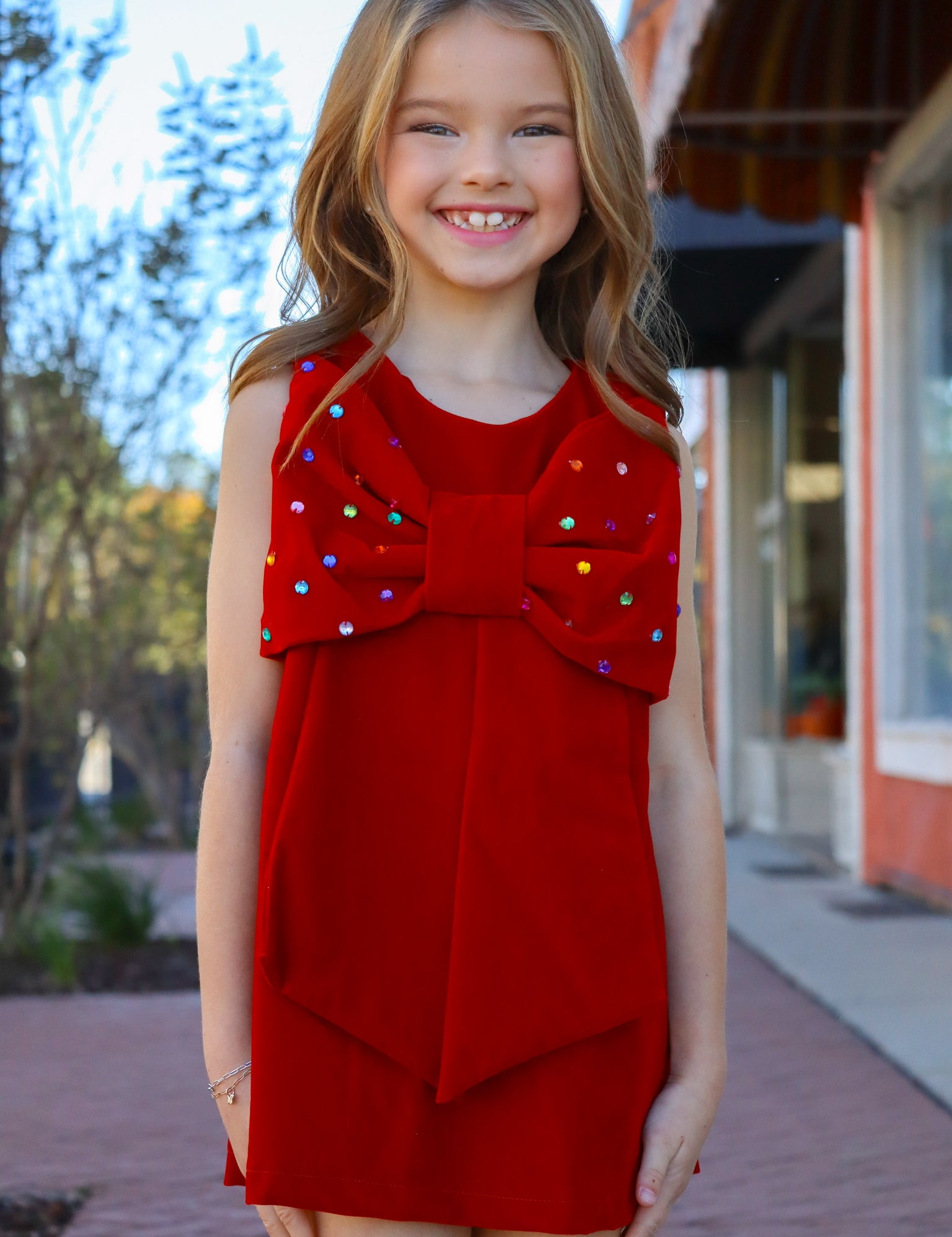 Kids Scarlet Gem Dress