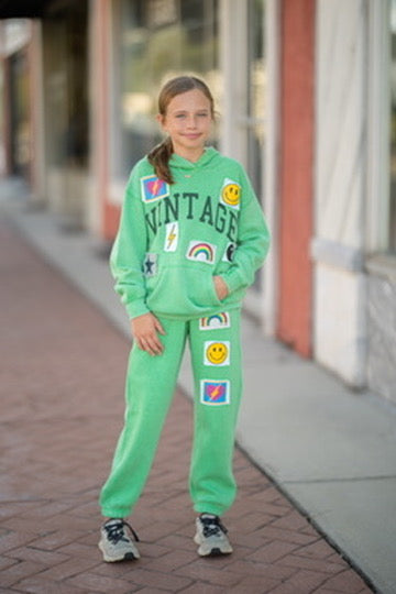Kids Green Jogger