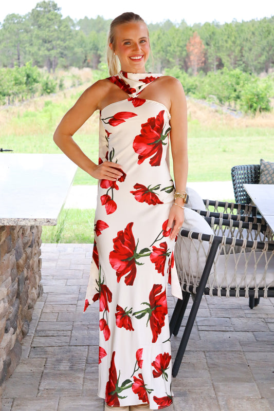 Midi Magdalena Floral Dress