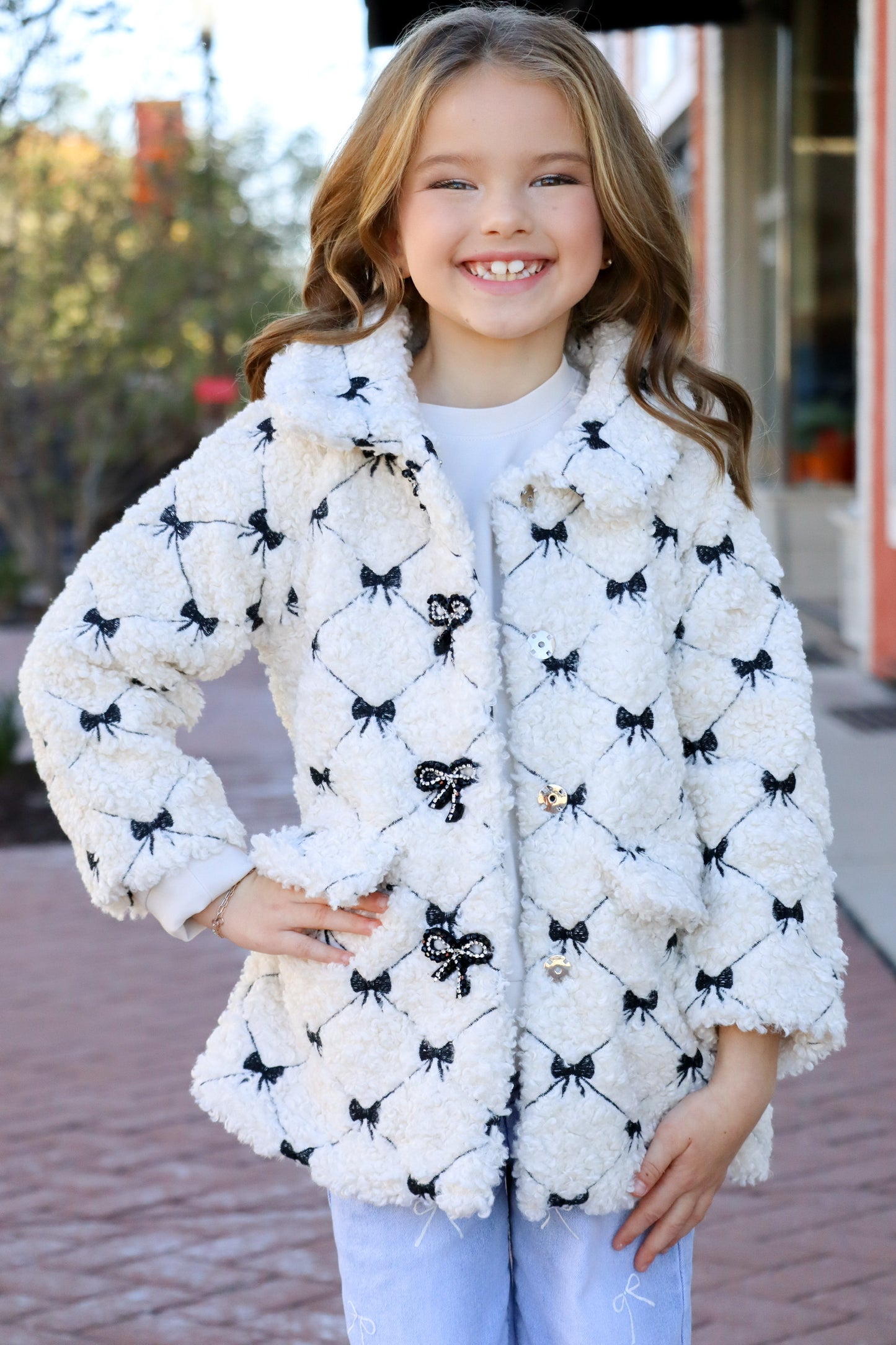 Kids sherpa coat