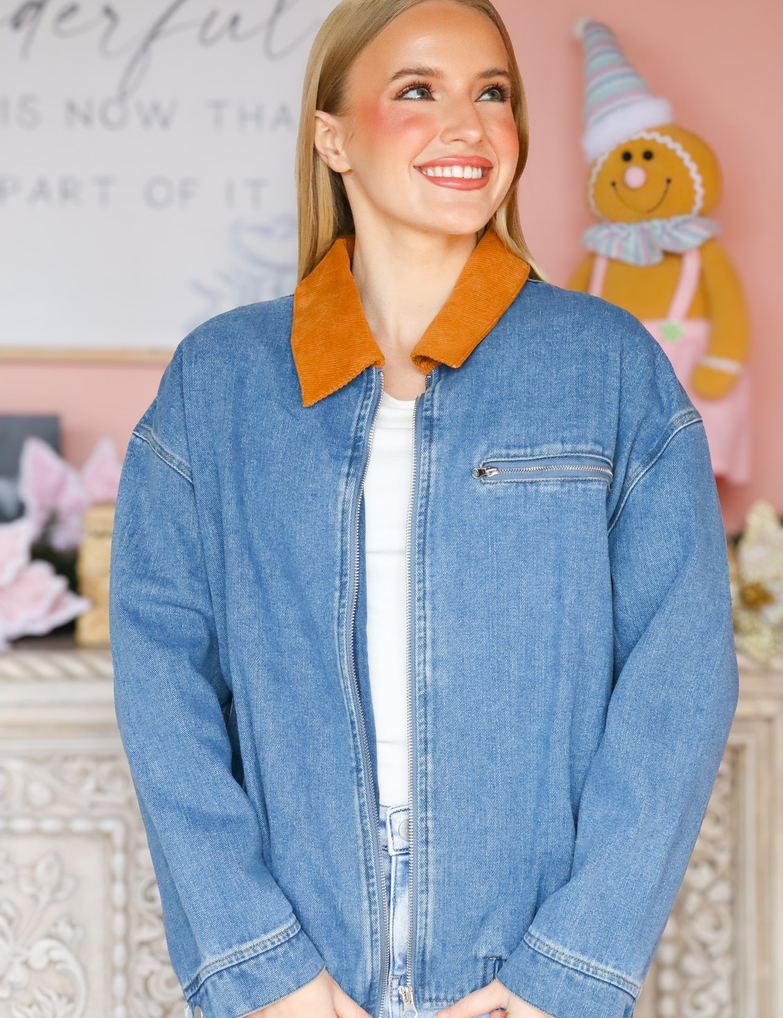 Corduroy & Denim Jacket