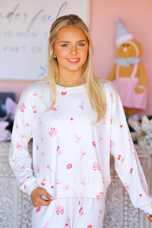 Mira Sweet Things Long Sleeve Top